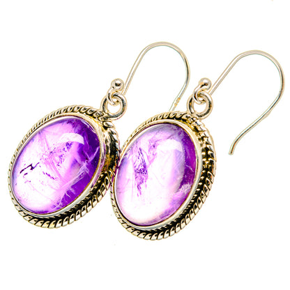 Amethyst Earrings handcrafted by Ana Silver Co - EARR419778