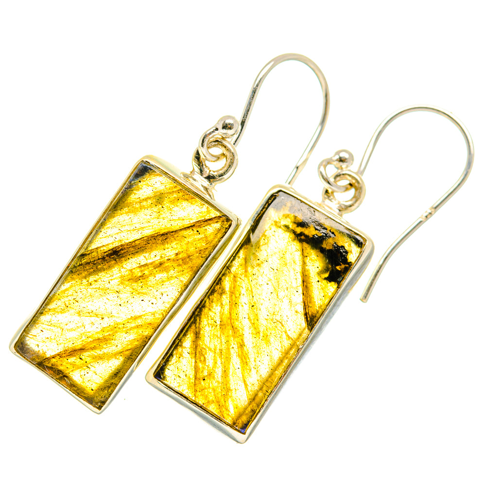 Labradorite Earrings handcrafted by Ana Silver Co - EARR419794