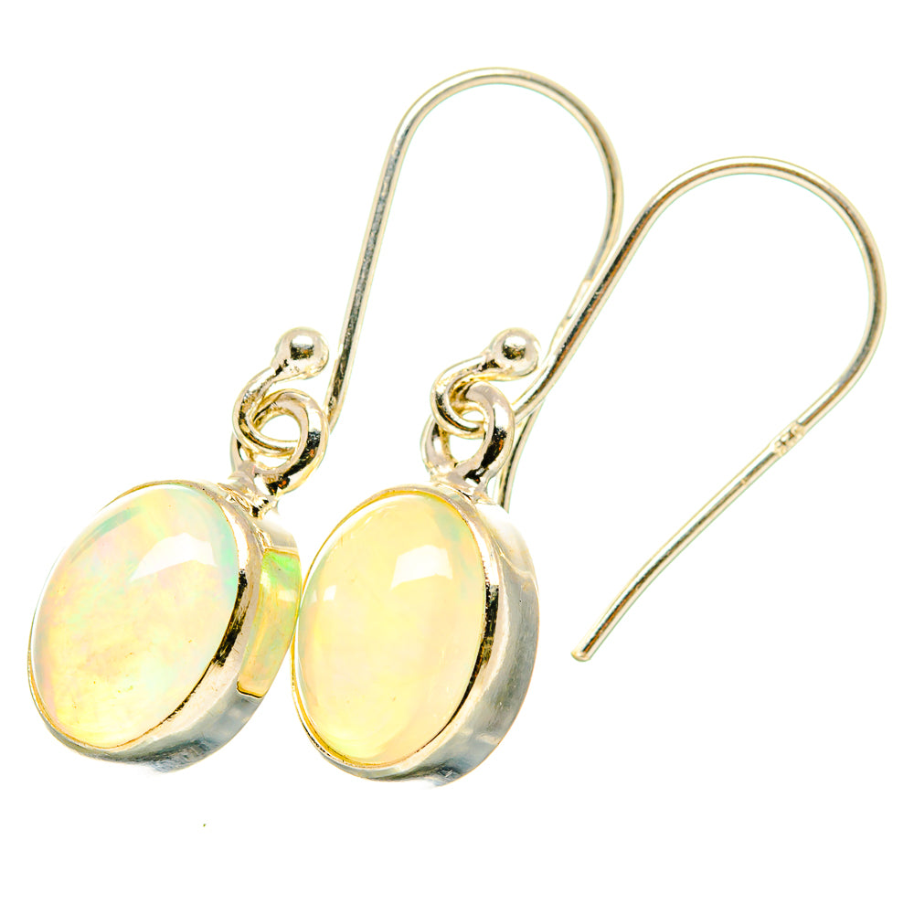 Ethiopian Opal Earrings handcrafted by Ana Silver Co - EARR419798