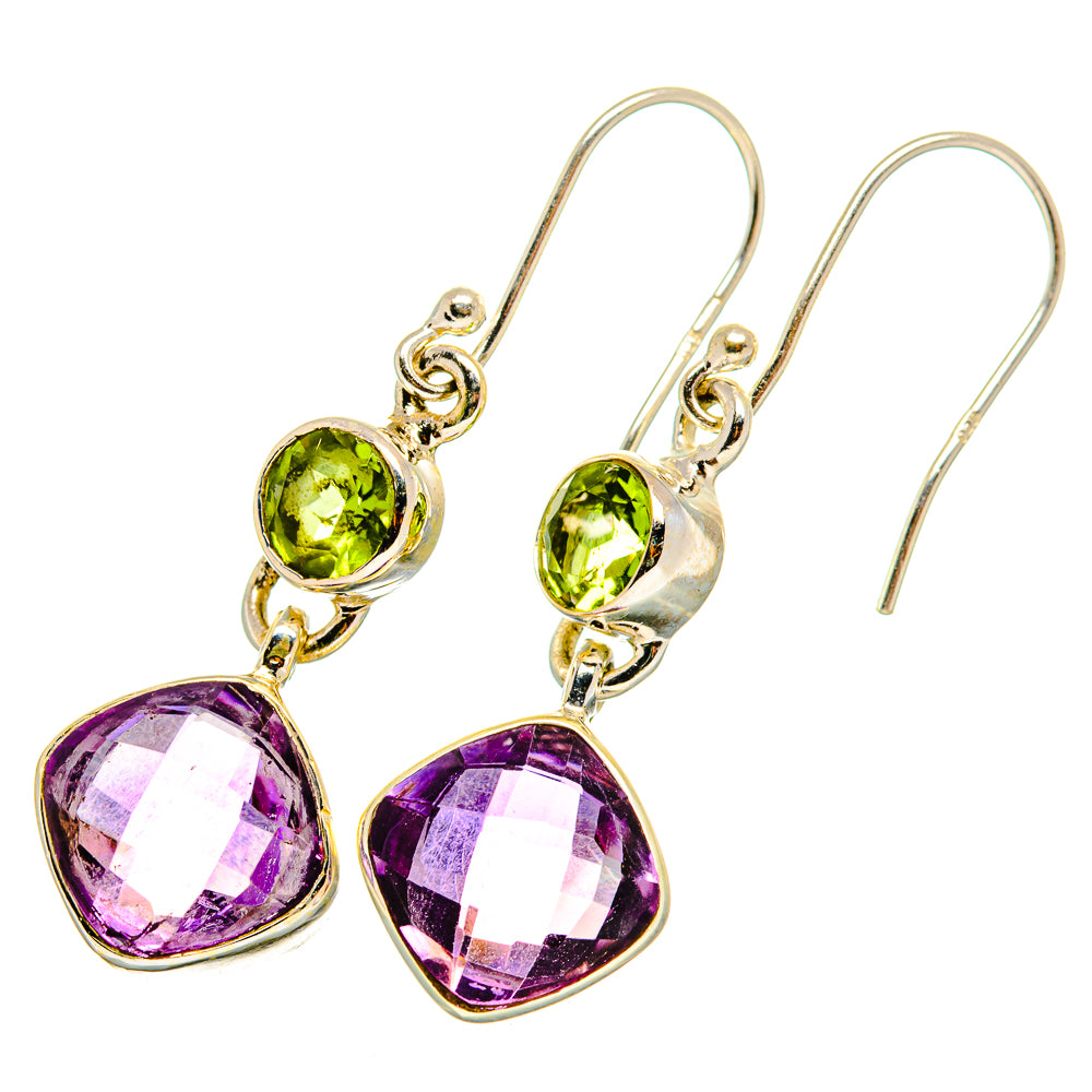 Amethyst Earrings handcrafted by Ana Silver Co - EARR419815