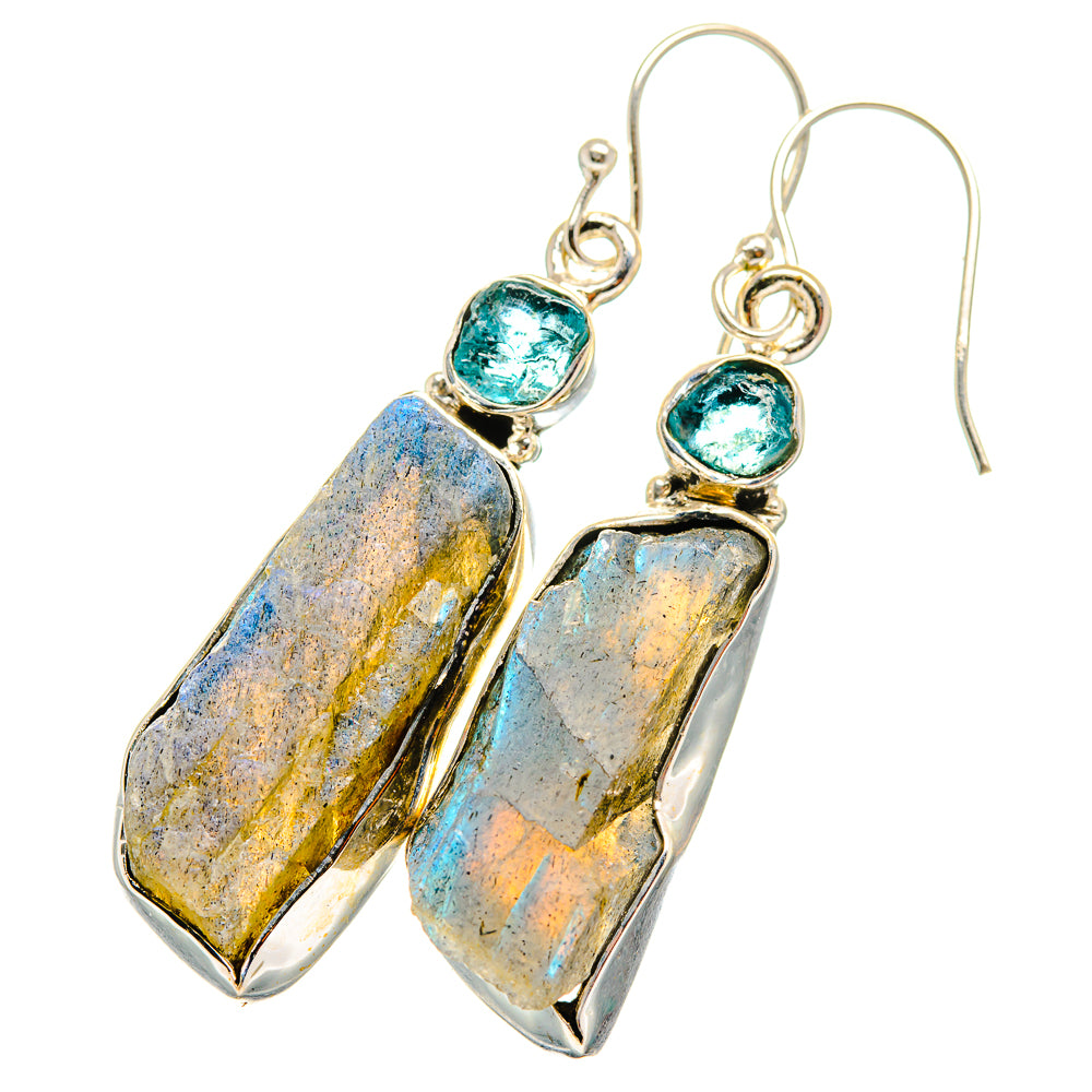 Labradorite Earrings handcrafted by Ana Silver Co - EARR419820