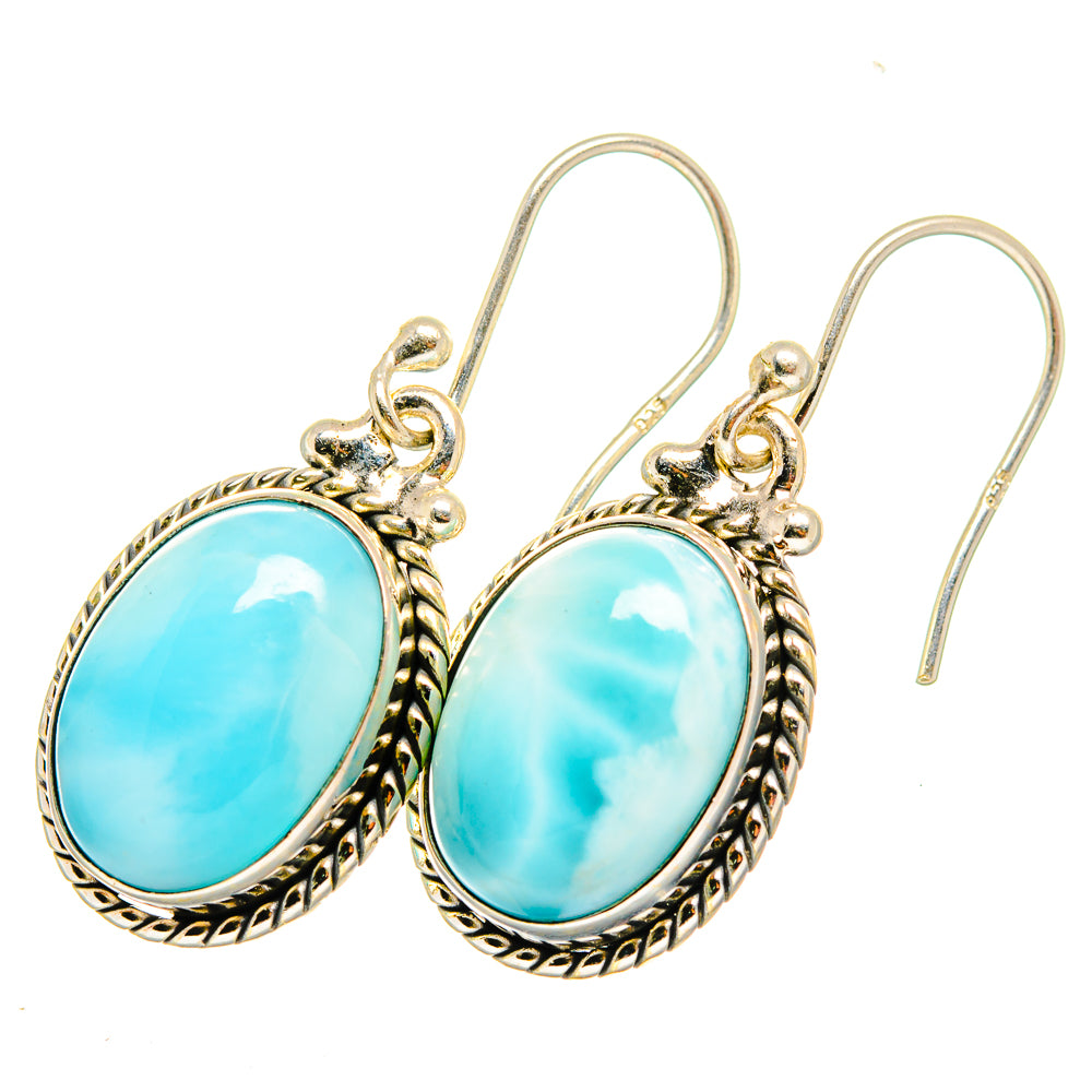 Larimar Earrings handcrafted by Ana Silver Co - EARR419840