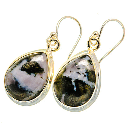 Gabbro Stone Earrings handcrafted by Ana Silver Co - EARR419842