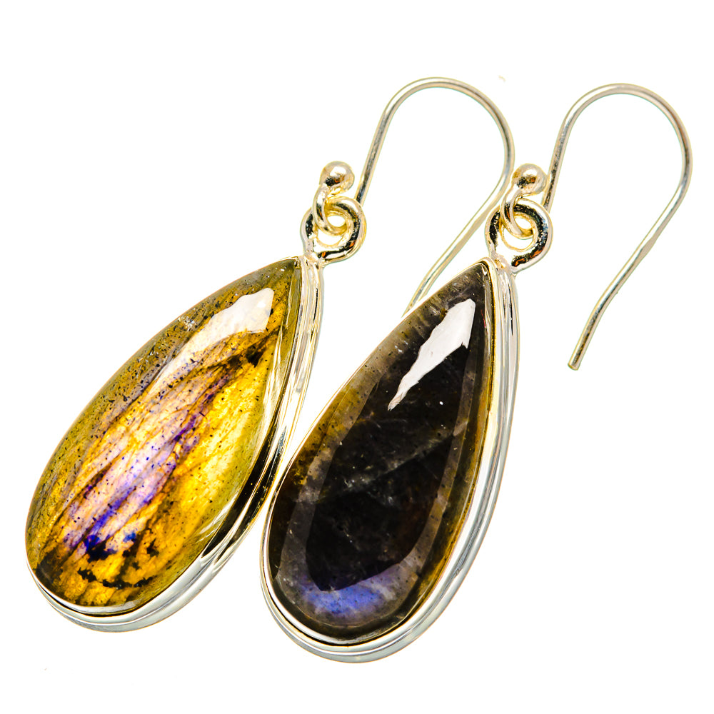 Labradorite Earrings handcrafted by Ana Silver Co - EARR419844