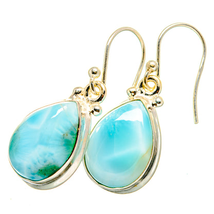 Larimar Earrings handcrafted by Ana Silver Co - EARR419861