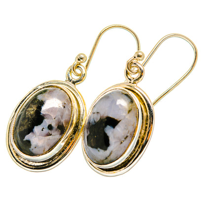 Gabbro Stone Earrings handcrafted by Ana Silver Co - EARR419877