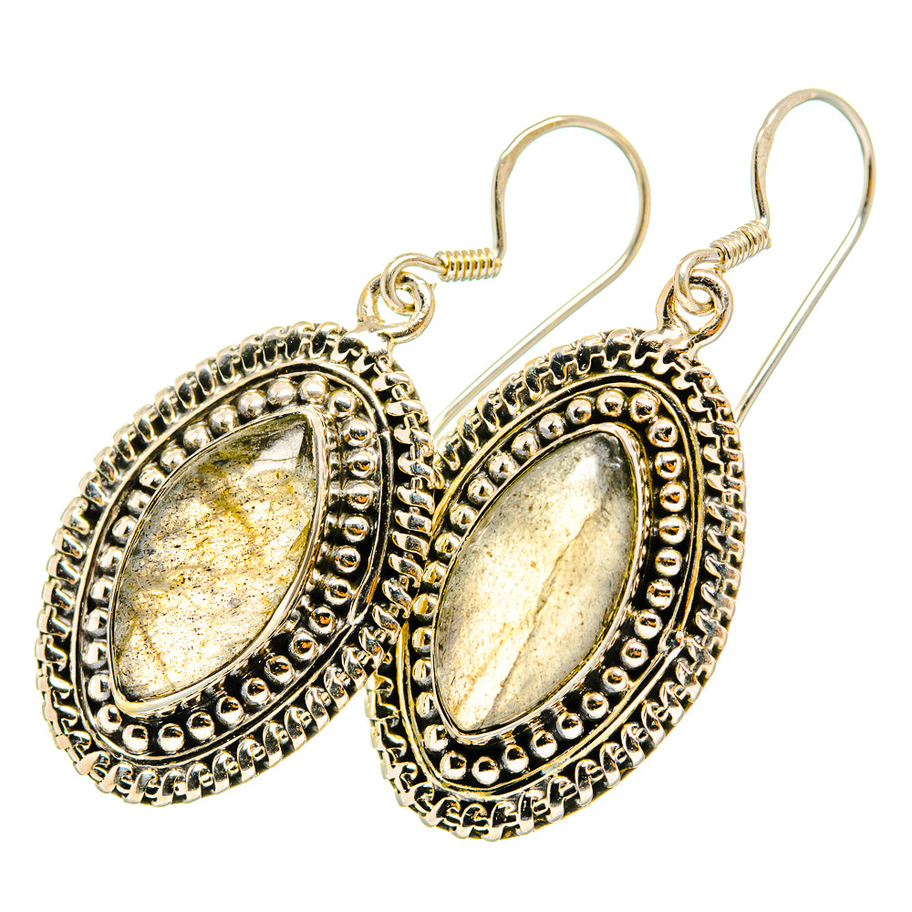 Labradorite Earrings handcrafted by Ana Silver Co - EARR419907
