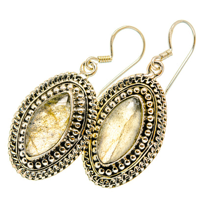 Labradorite Earrings handcrafted by Ana Silver Co - EARR419907