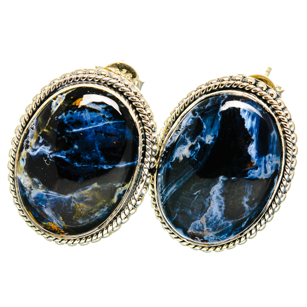 Pietersite Earrings handcrafted by Ana Silver Co - EARR419916