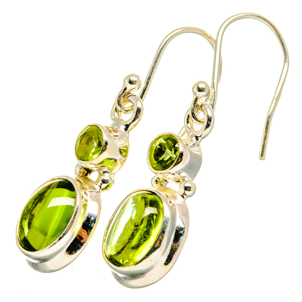 Peridot Earrings handcrafted by Ana Silver Co - EARR419922
