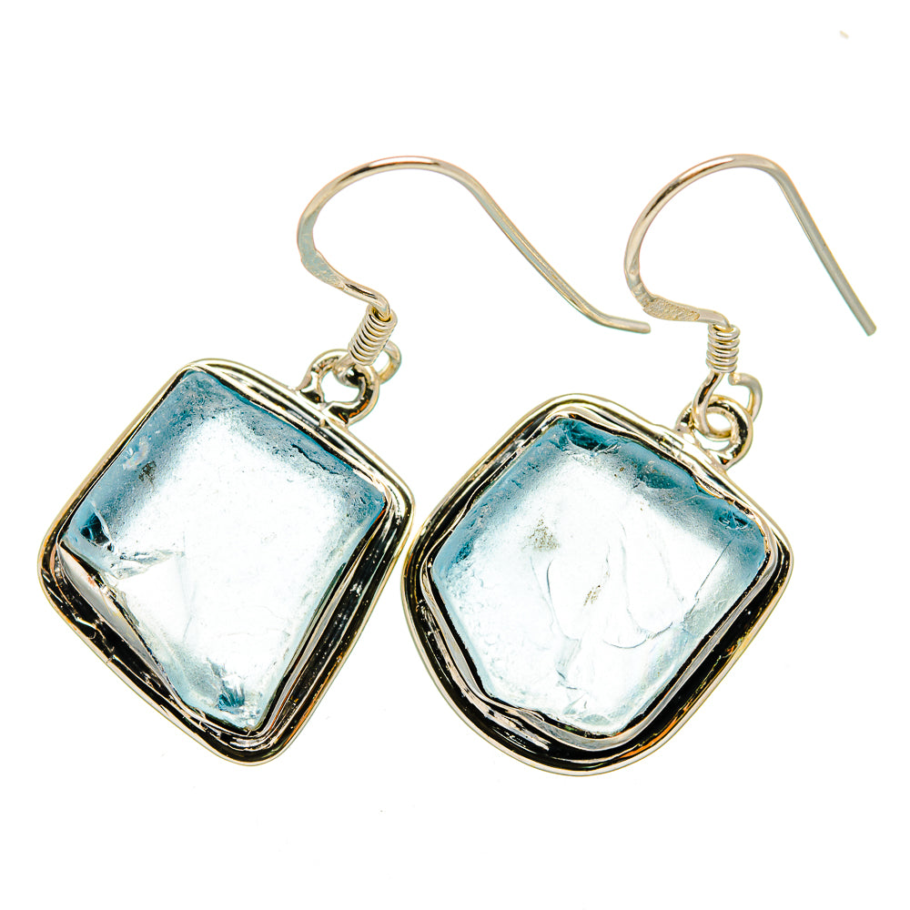 Aquamarine Earrings handcrafted by Ana Silver Co - EARR419928