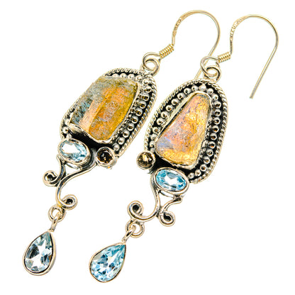 Labradorite Earrings handcrafted by Ana Silver Co - EARR419935