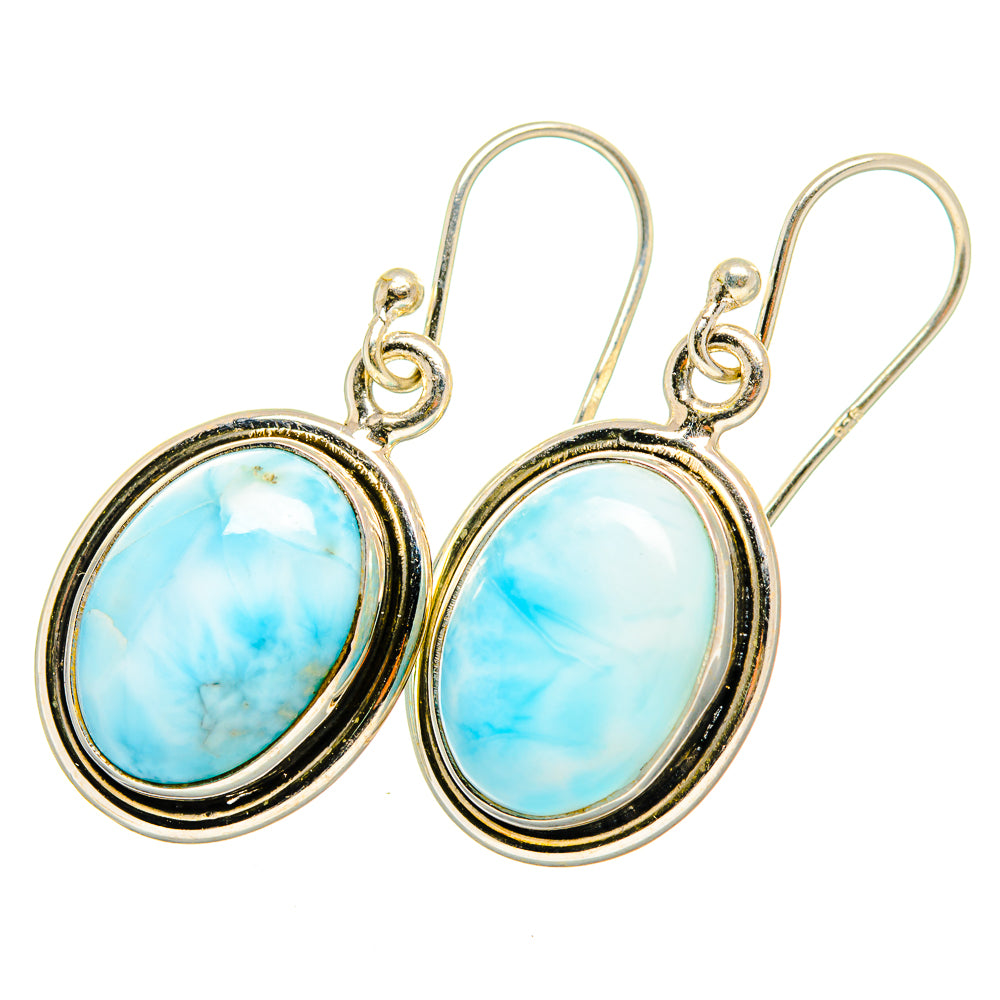Larimar Earrings handcrafted by Ana Silver Co - EARR419941