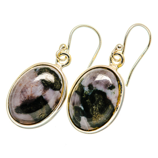 Gabbro Stone Earrings handcrafted by Ana Silver Co - EARR419956