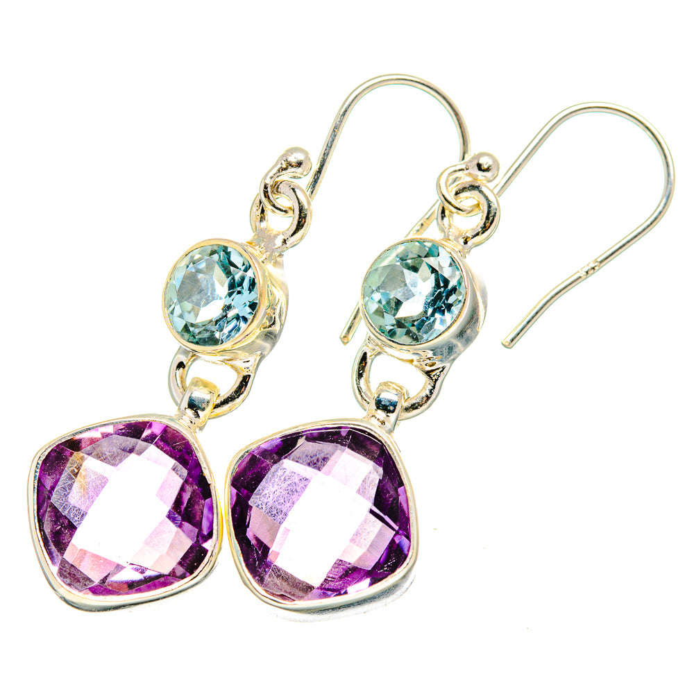 Amethyst Earrings handcrafted by Ana Silver Co - EARR419969