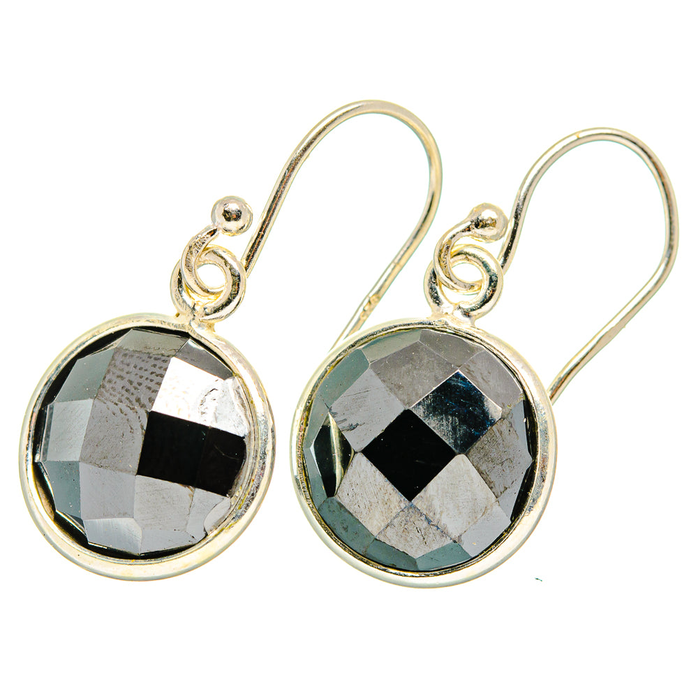 Hematite Earrings handcrafted by Ana Silver Co - EARR419991