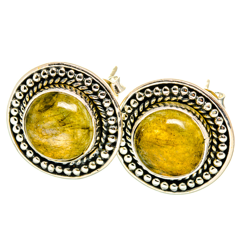 Labradorite Earrings handcrafted by Ana Silver Co - EARR420021