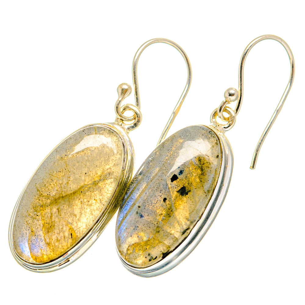 Labradorite Earrings handcrafted by Ana Silver Co - EARR420023