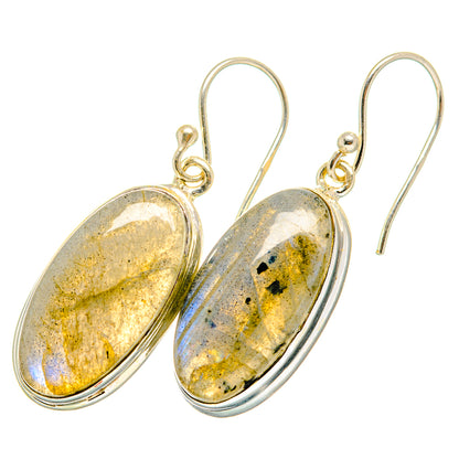 Labradorite Earrings handcrafted by Ana Silver Co - EARR420023
