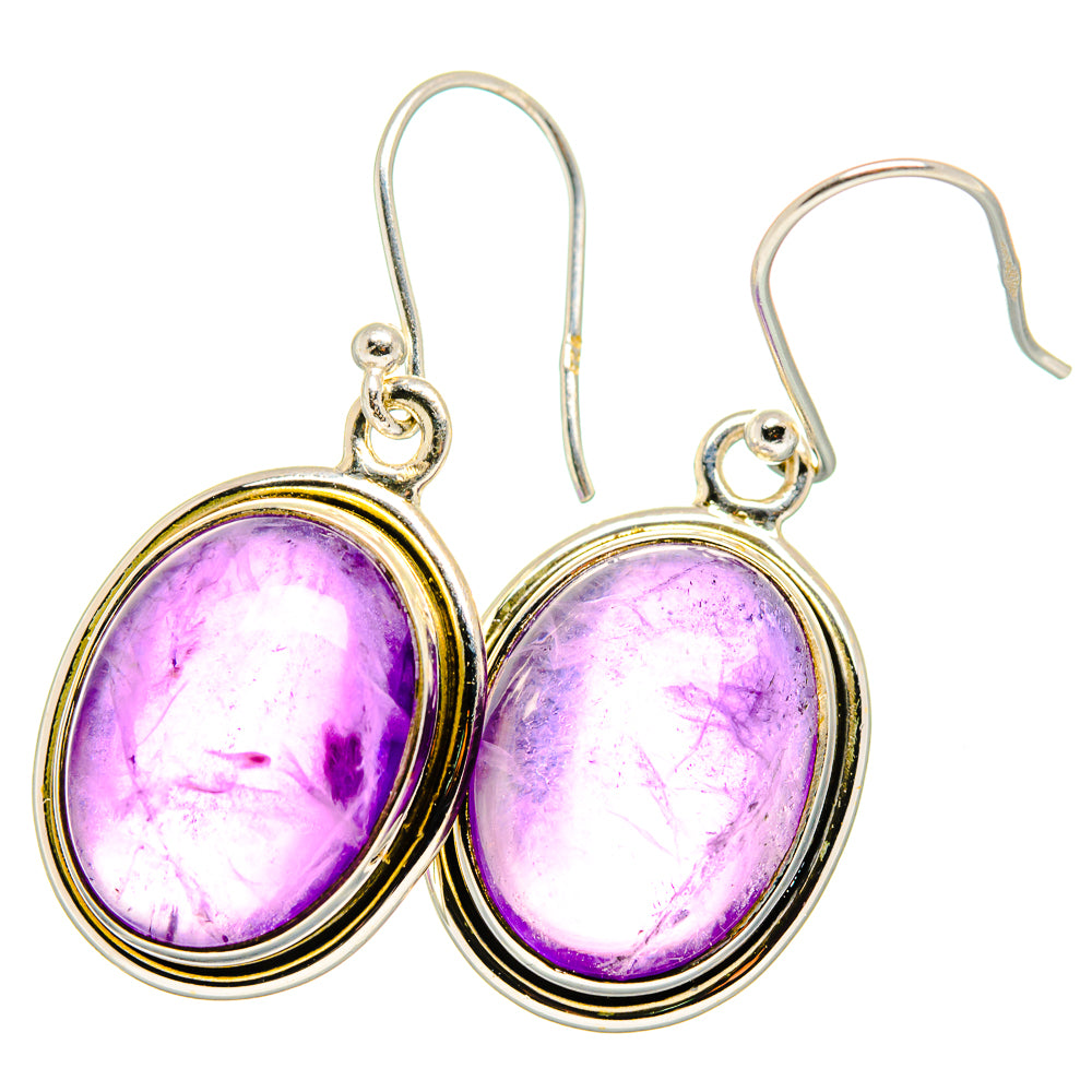 Amethyst Earrings handcrafted by Ana Silver Co - EARR420040