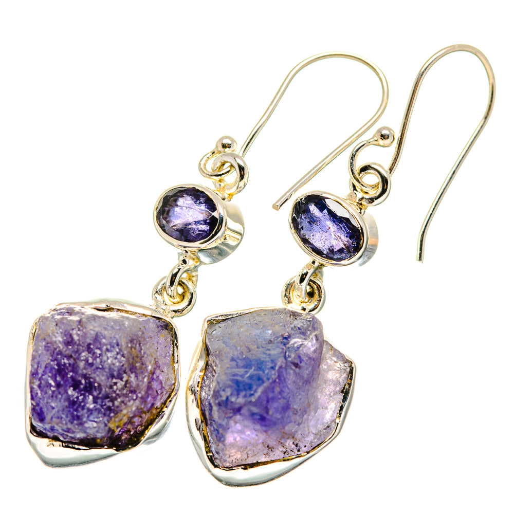 Tanzanite Earrings handcrafted by Ana Silver Co - EARR420108