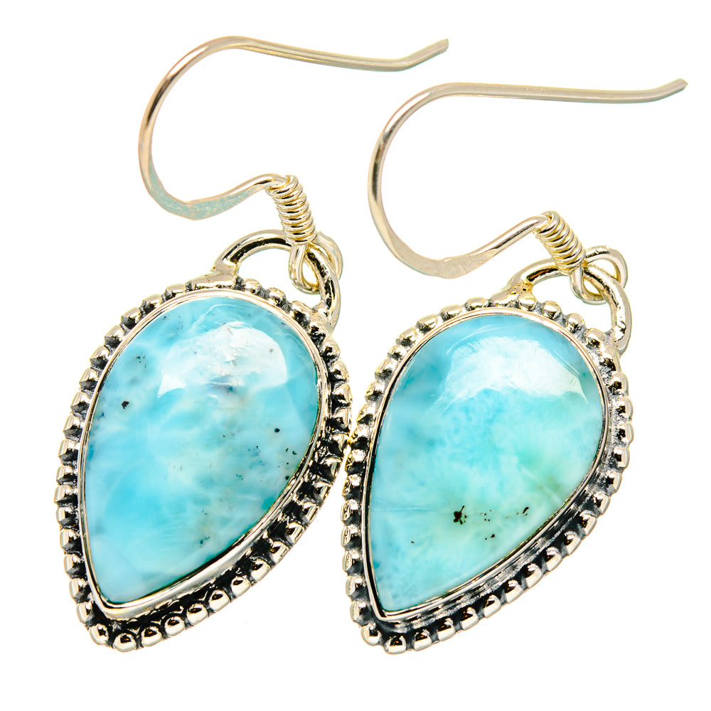 Larimar Earrings handcrafted by Ana Silver Co - EARR420119