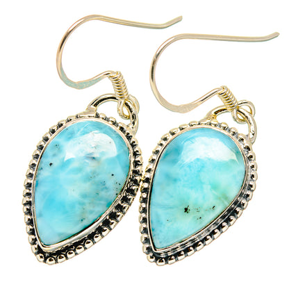 Larimar Earrings handcrafted by Ana Silver Co - EARR420119