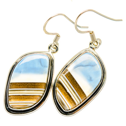 Owyhee Opal Earrings handcrafted by Ana Silver Co - EARR420129