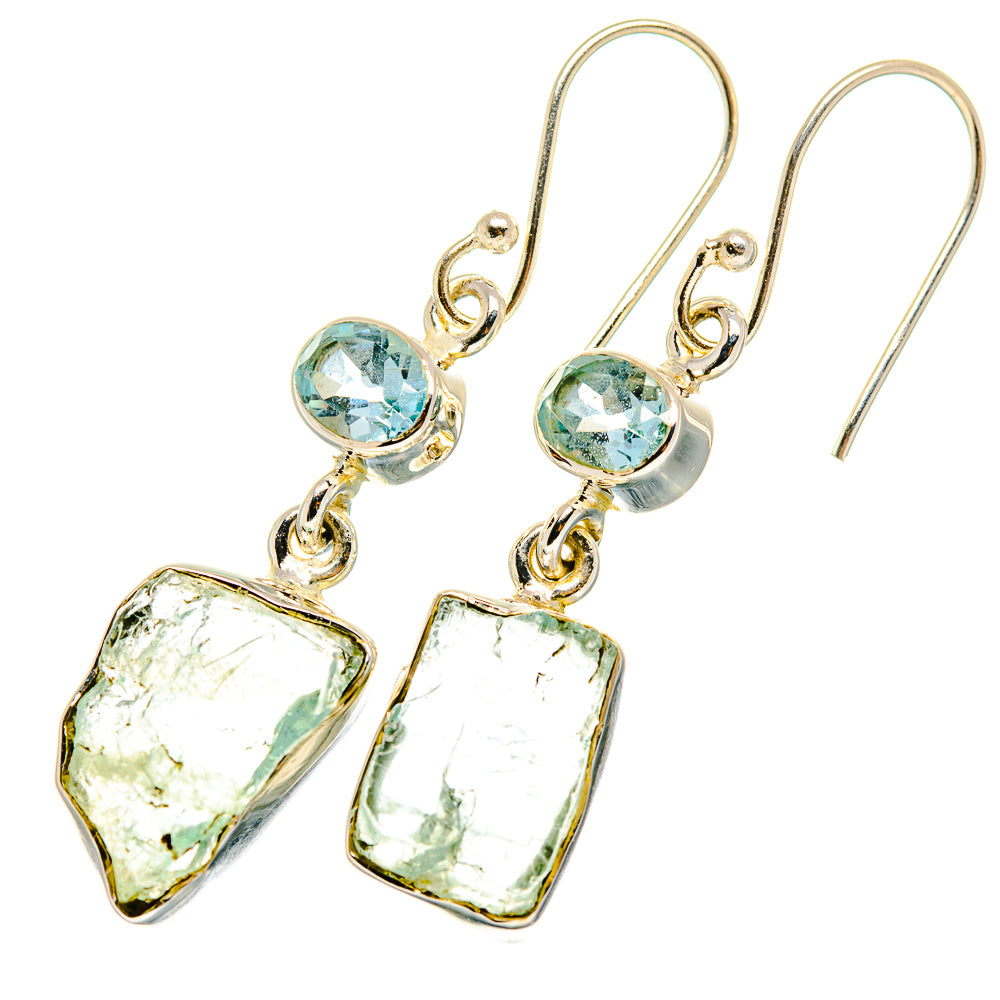 Aquamarine Earrings handcrafted by Ana Silver Co - EARR420133
