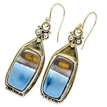 Owyhee Opal Earrings handcrafted by Ana Silver Co - EARR420144