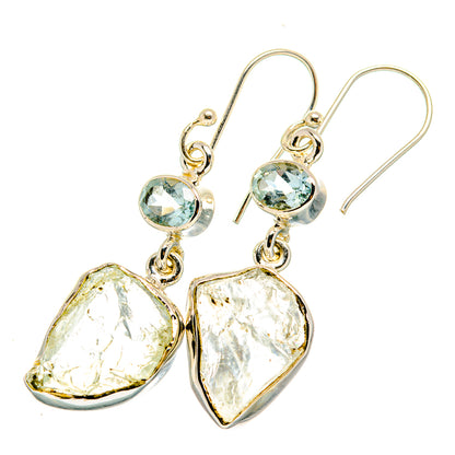 Rainbow Moonstone Earrings handcrafted by Ana Silver Co - EARR420148