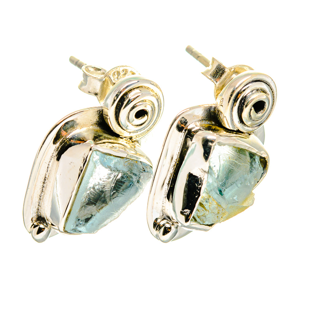 Aquamarine Earrings handcrafted by Ana Silver Co - EARR420157