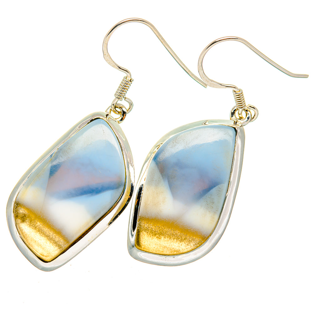 Owyhee Opal Earrings handcrafted by Ana Silver Co - EARR420172