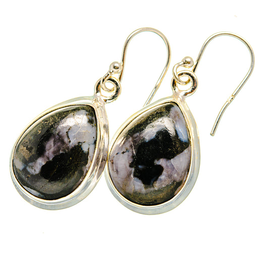 Gabbro Stone Earrings handcrafted by Ana Silver Co - EARR420174