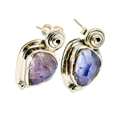 Tanzanite Earrings handcrafted by Ana Silver Co - EARR420192