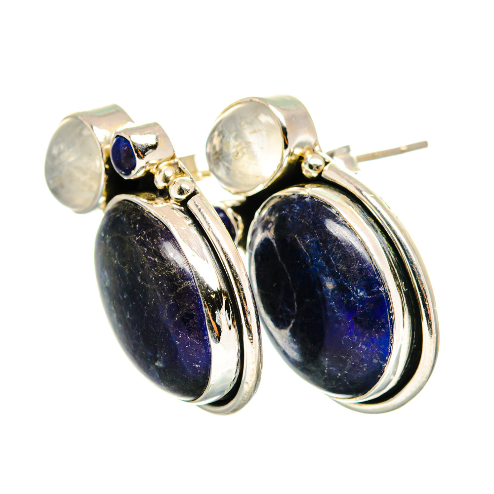 Sodalite Earrings handcrafted by Ana Silver Co - EARR420212