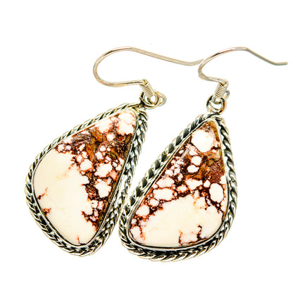 Wild Horse Jasper Earrings handcrafted by Ana Silver Co - EARR420222