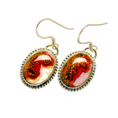 Moroccan Agate Earrings handcrafted by Ana Silver Co - EARR420245
