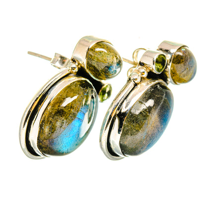 Labradorite Earrings handcrafted by Ana Silver Co - EARR420255