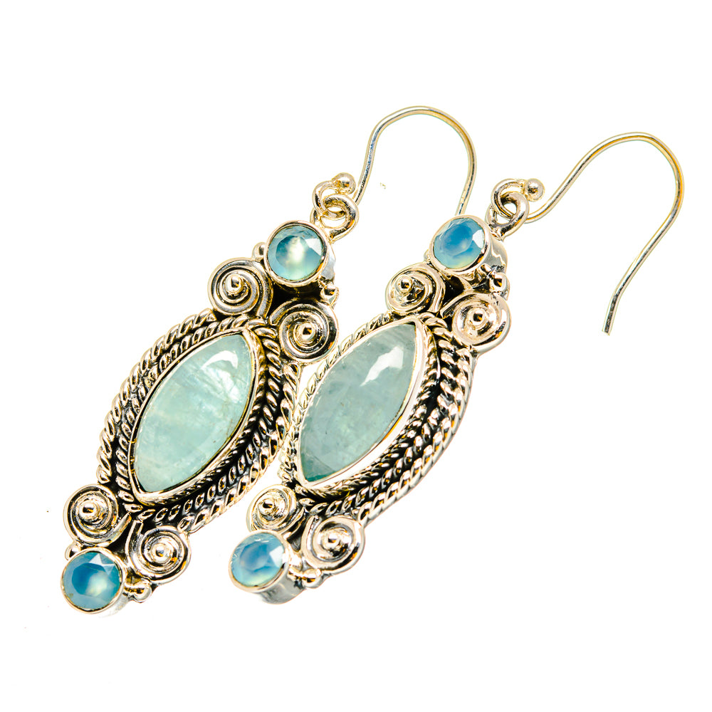 Aquamarine Earrings handcrafted by Ana Silver Co - EARR420256