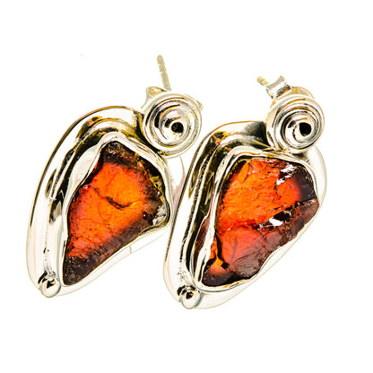 Garnet Earrings handcrafted by Ana Silver Co - EARR420283