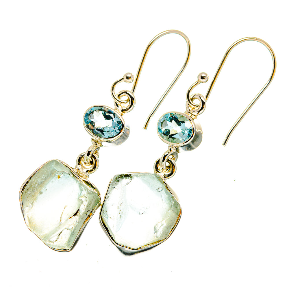 Aquamarine Earrings handcrafted by Ana Silver Co - EARR420324