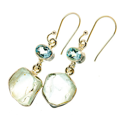 Aquamarine Earrings handcrafted by Ana Silver Co - EARR420324
