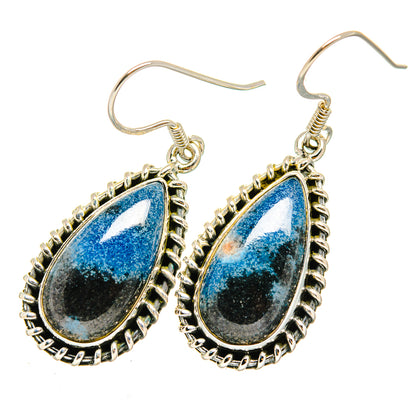 Shattuckite Earrings handcrafted by Ana Silver Co - EARR420332