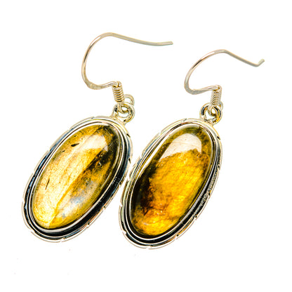 Labradorite Earrings handcrafted by Ana Silver Co - EARR420341