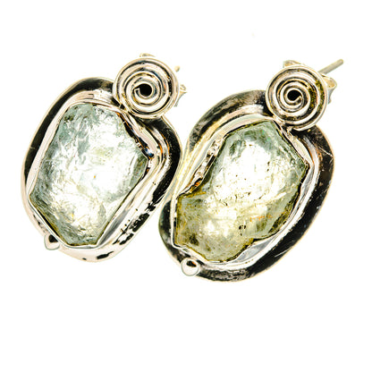 Aquamarine Earrings handcrafted by Ana Silver Co - EARR420342