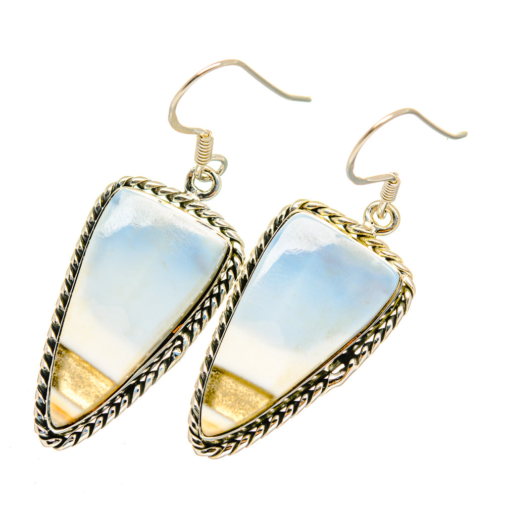 Owyhee Opal Earrings handcrafted by Ana Silver Co - EARR420347