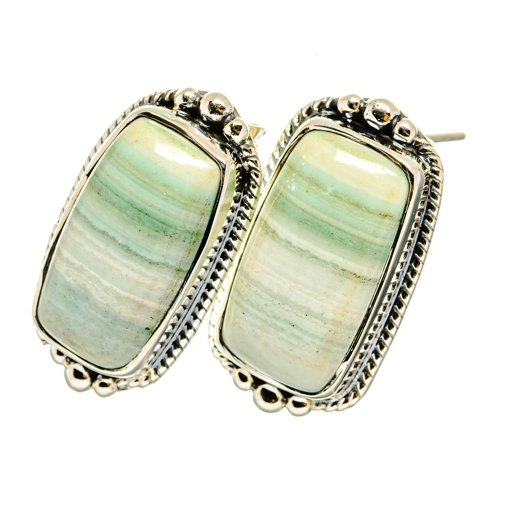 Ocean Jasper Earrings handcrafted by Ana Silver Co - EARR420349
