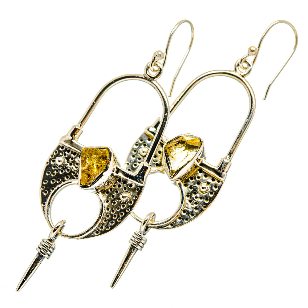Herkimer Diamond Earrings handcrafted by Ana Silver Co - EARR420356