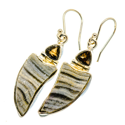 Desert Druzy Earrings handcrafted by Ana Silver Co - EARR420374